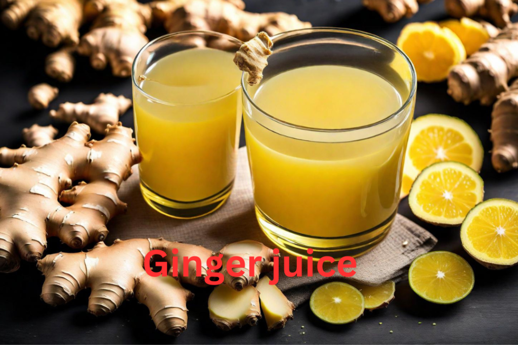 Ginger juice